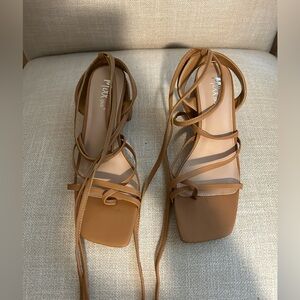 Brown Strappy Sandals